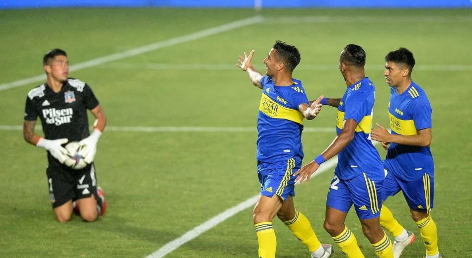 Boca le ganó a Colo Colo en su debut en el 2022